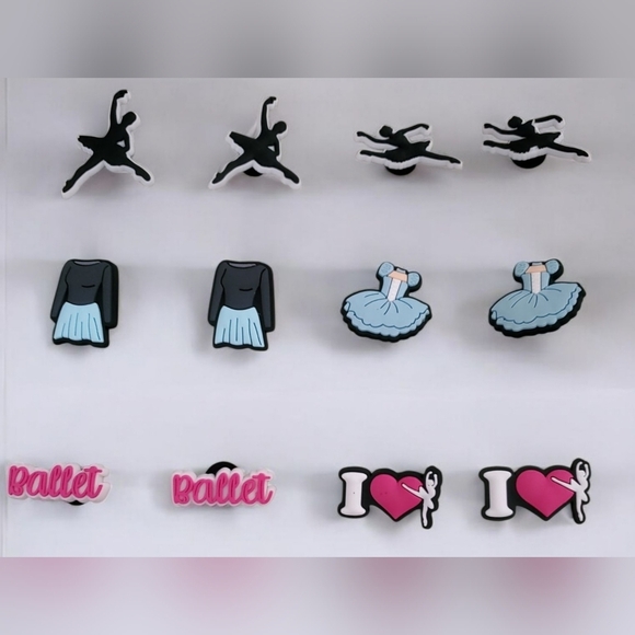 Ballet Croc Charms - Picture 1 of 1